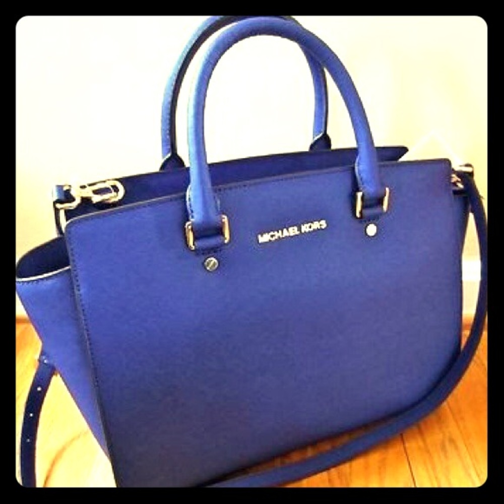 Michalel Kors Selma leather satchel